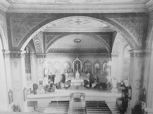 St. Mary of Victories — Historic Interior